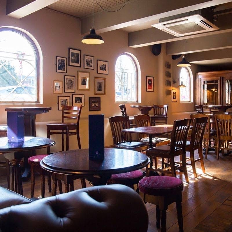 Lounge seating inside The Charles Bradlaugh